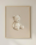 Quiet Bear – Nursery Wall Art Poster