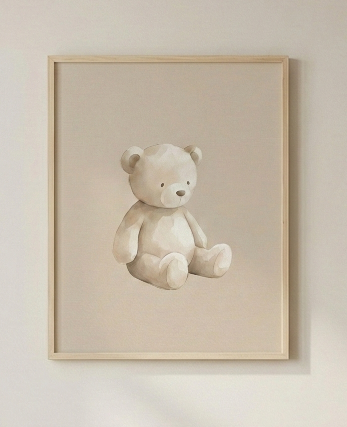 Calm Nursery Set x 3 - Wall Art Posters